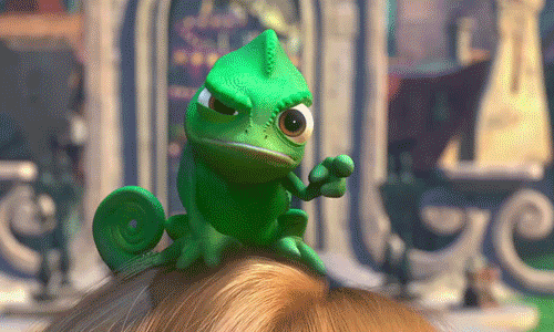 Disney Swoonerd, Pascal is watching, Flynn. Always watching. Disney Swoonerd, Pascal is watching, Flynn. Always watching.
