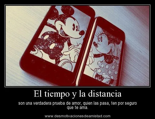 Imagenes de Minnie y Mickey Mouse con frases - Imagui