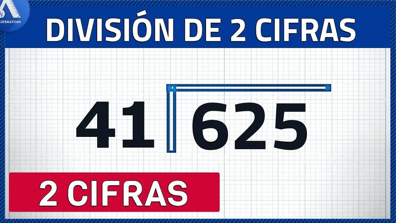 DIVISIÓN CON 2 CIFRAS - División de dos cifras (Super fácil) - YouTube