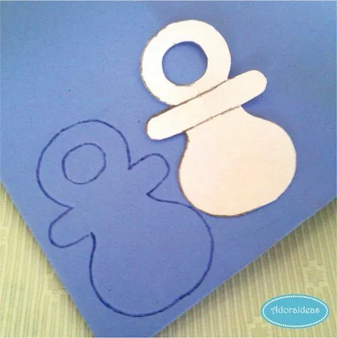 Chupetes para baby showers - Imagui