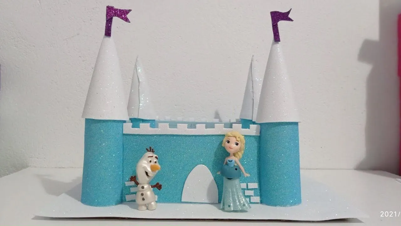 DIY Castle. Castillo de Frozen - YouTube