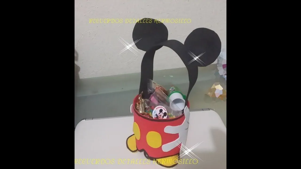 DIY Como Hacer Dulcero Micke Mouse Con Botella Pet | DULCEROS ...