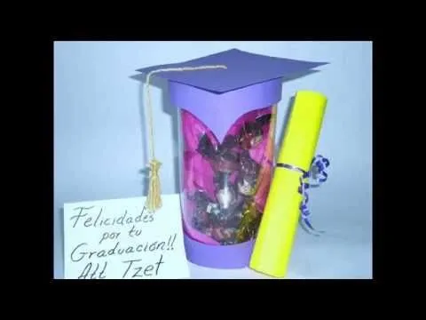 DIY // Graduation gift ♥ Manualidades // Regalo de graduacion ...
