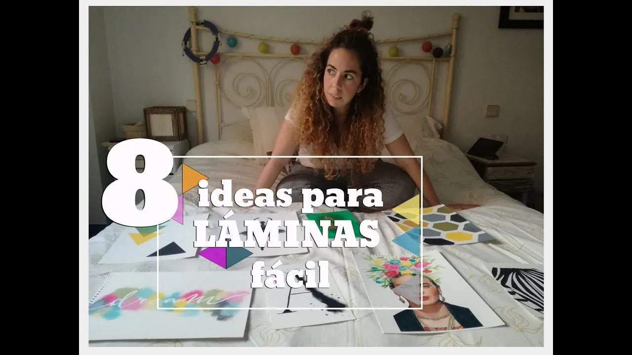 DIY: 8 ideas para hacer LÁMINAS fácil - YouTube