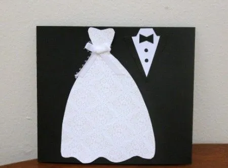 Manualidades tarjetas boda - Imagui