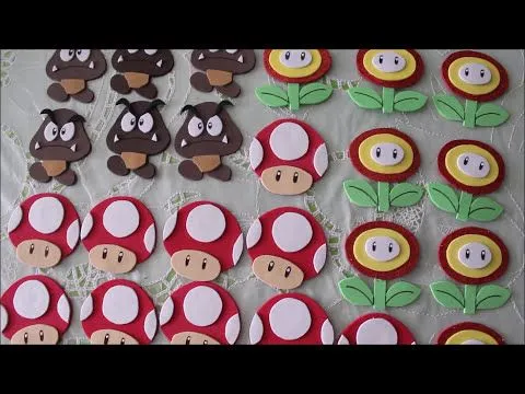 DIY Mario bros de foamy para centro de m - Youtube Downloader mp3