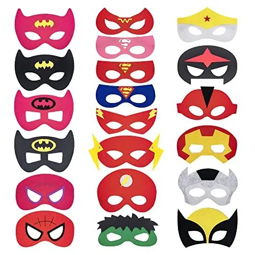 DIY Máscara de fieltro Batman o Batgirl - Cosas Molonas