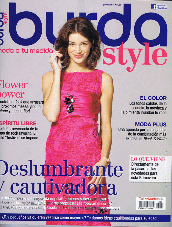 DIY Moda, Complementos y Decoración: Revista Burda Style - Marzo 2013