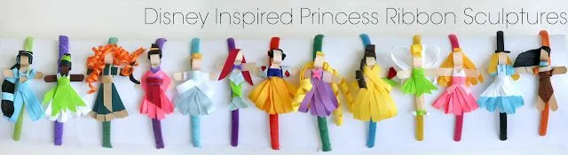 DIY Princesas Disney con lazos | Minibu