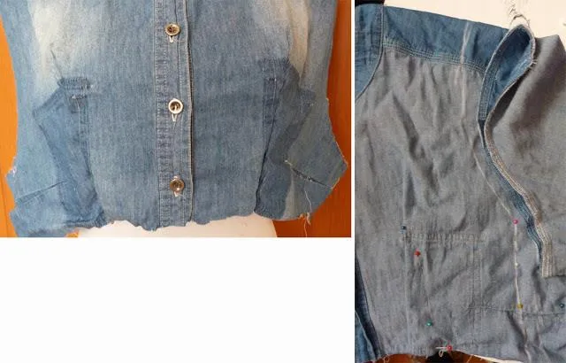 DIY] Vestido de Jeans - Paperblog