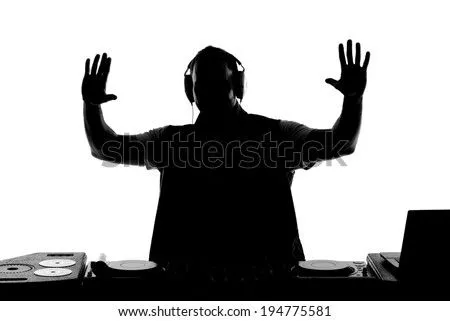 Dj Silhouette Stock Photos, Images, & Pictures | Shutterstock