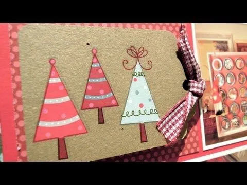 DN3: Cómo hacer una página de scrapbook. Edición de Navidad - YouTube