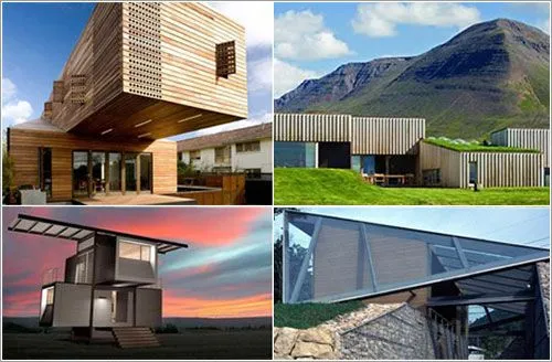 Doce casas modernas con diseños ecológicamente sostenibles ...