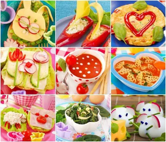 Doce ideas para hacer los platos de los niños más apetitosos ... Doce ideas para hacer los platos de los niños más apetitosos ...