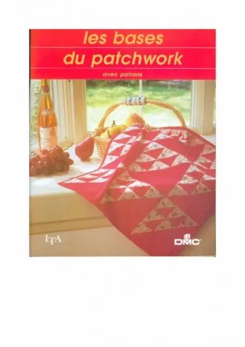 Documento revista en frances con varios diseños de patchwork - grupos.