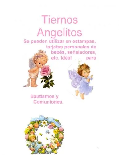 Documento TIERNOS ANGELITOS - grupos.emagister.com