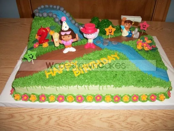Dora n Diego cake | bizcocho | Pinterest | Motocross Cake, Diego ...