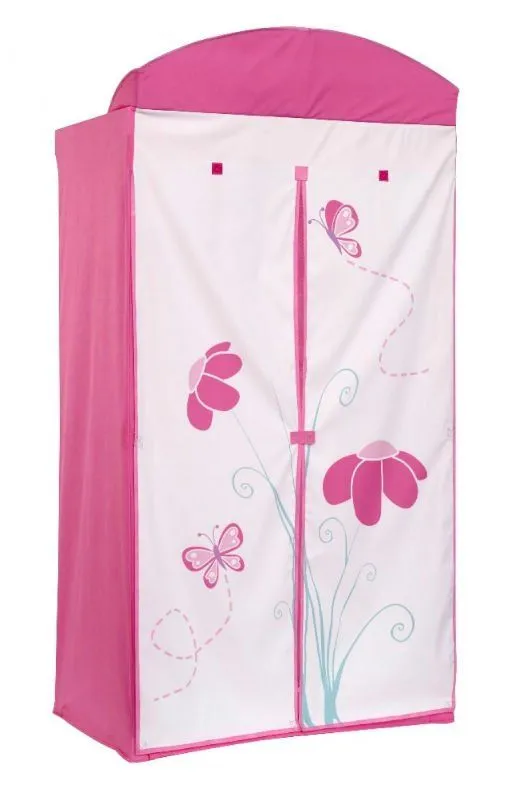 Dormitorio tela de color rosa armarios para las muchachas-Armarios ...
