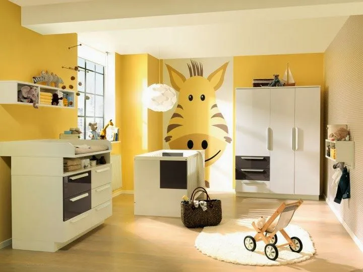 Dormitorio tema jirafas - Dormitorios colores y estilos