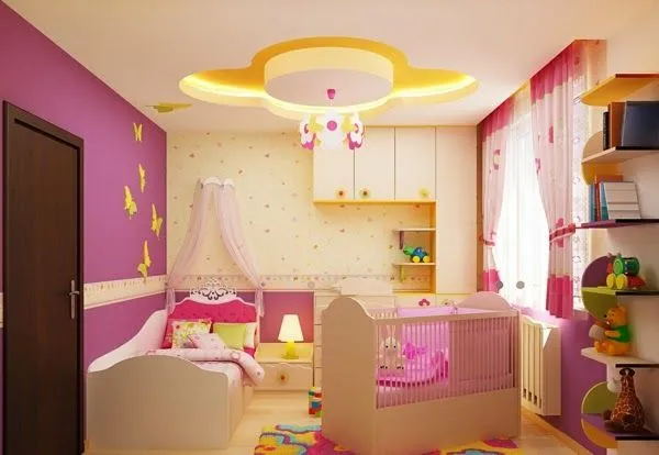 Dormitorios para bebés niñas - Dormitorios colores y estilos