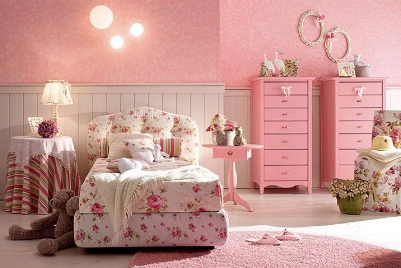 Dormitorios Color Rosa Para Niñas | Ideas para decorar, diseñar y ...