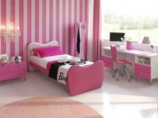 Dormitorios Color Rosa para Niñas y Jóvenes | Decoración