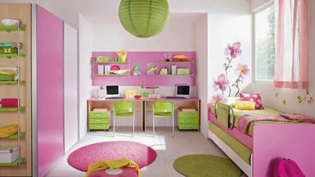 Dormitorios para niñas decorados con rosa - Dormitorios colores y ...