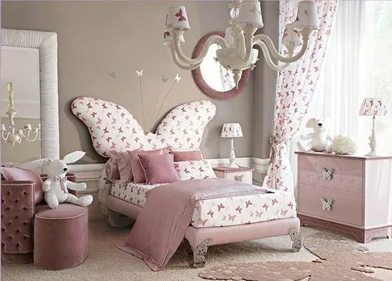 Dormitorios para Niñas de Diseño Italiano Elegante | DECORAR ...
