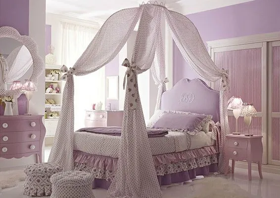 Dormitorios para Niñas de Diseño Italiano Elegante | DECORAR ...