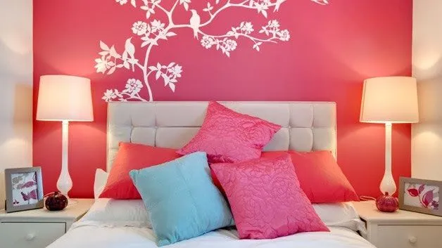 Dormitorios con paredes rosa - Dormitorios colores y estilos
