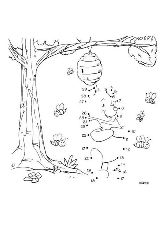 Winnie the pooh dot to dot dot to dot: winnie the pooh with the ... Winnie the pooh dot to dot dot to dot: winnie the pooh with the ...