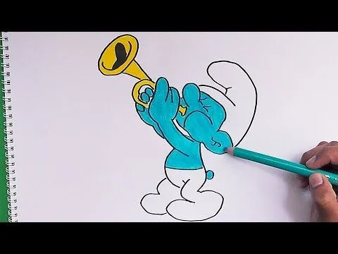 Download Video Como Dibujar A Un Pitufo. How To Draw A Smurf ...