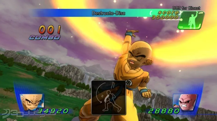 Dragon Ball Z For Kinect - Análisis para Xbox 360