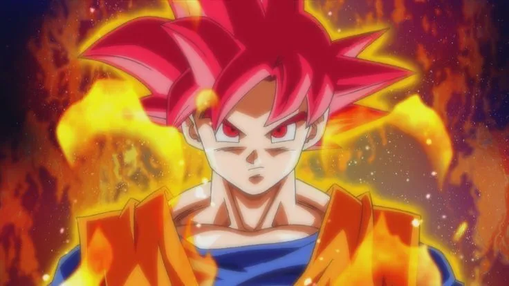 Dragon Ball Z Goku Super Saiyan God Wallpaper | Anime | Pinterest ...