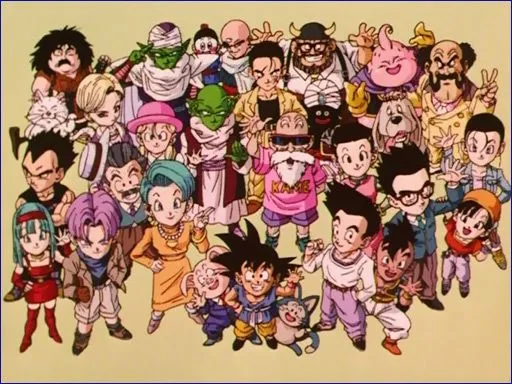 Todos los personaje de Dragon Ball Z - Imagui
