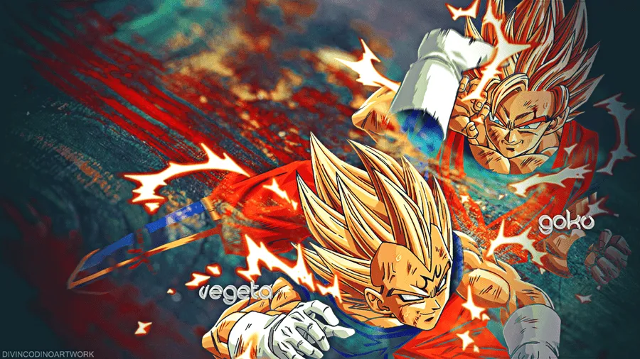 Dragon Ball Z HD Wallpaper Vegeta and Goku by RobyBaggio10 on ...