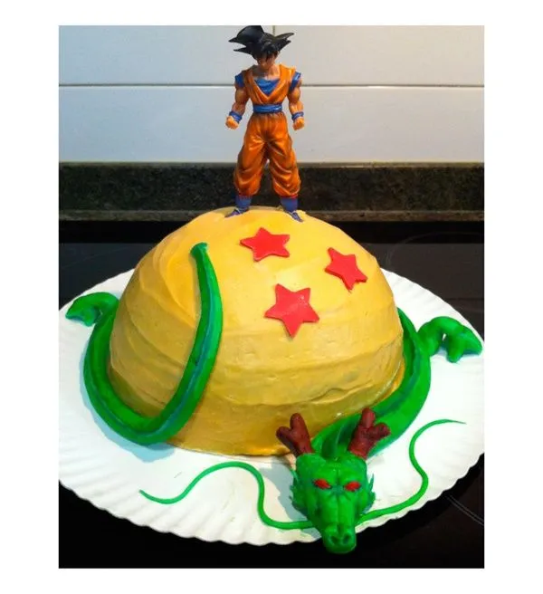Dragon ball on Pinterest | Easter Cake, Dragon Ball Z and Fondant