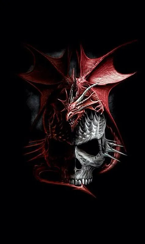 Dragon calavera | Parca, Reaper, Calaveras, Skull, Death, Muerte ...