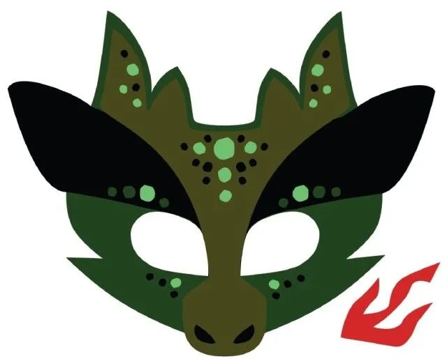 Dragon Mask con tus propias manos