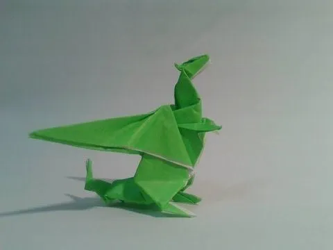 Como hacer un dragon de papel (Gilad Aharoni) - YouTube