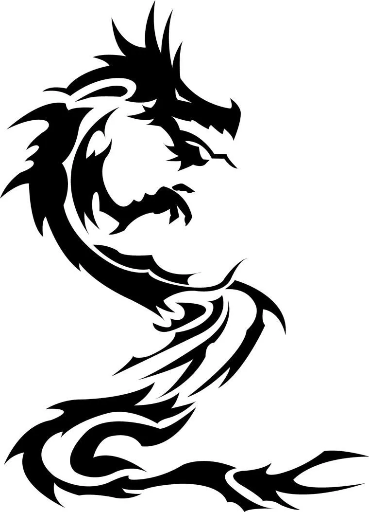 dragon tribal. by warheart-warrior on DeviantArt