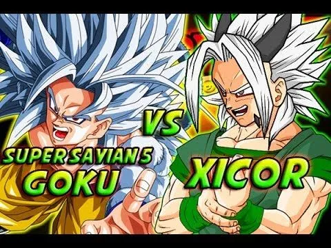 Dragonball Z: What If Battle - Super Saiyan 5 Goku Vs Xicor - YouTube