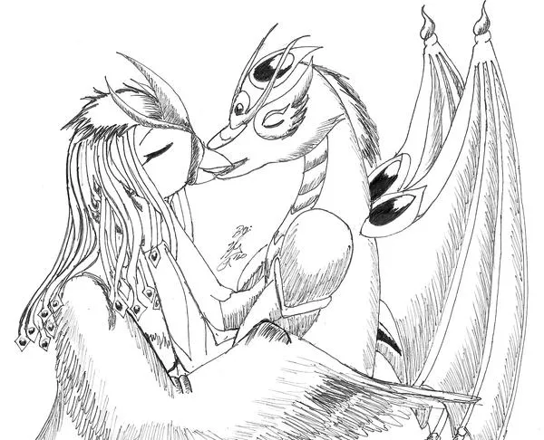 Dragones chidos para dibujar - Imagui
