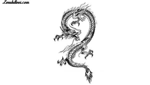 Plantilla/Diseño Tatuaje de roberuto - Dragones Orientales