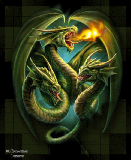 Dragones gif 3D - Imagui