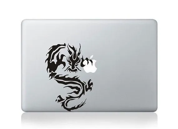 DragonMacbook decal Macbook sticker Mac decal Mac by Decalaccel ...