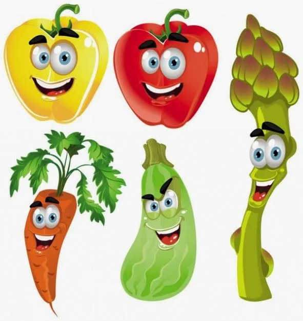 Alimentos nutritivos y no nutritivos animados - Imagui