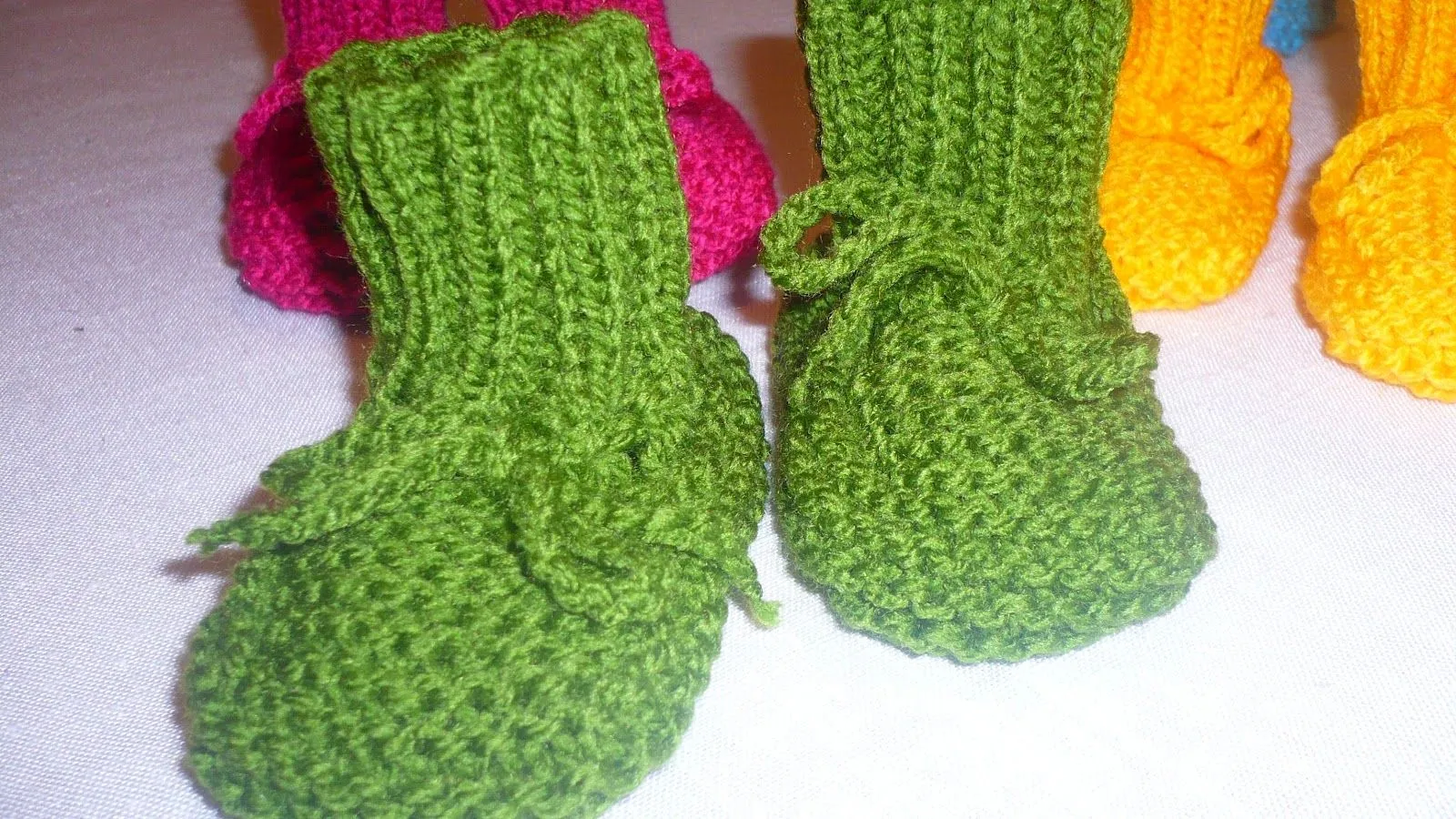 Dtejidodetalles: Como tejer zapatos para bebe