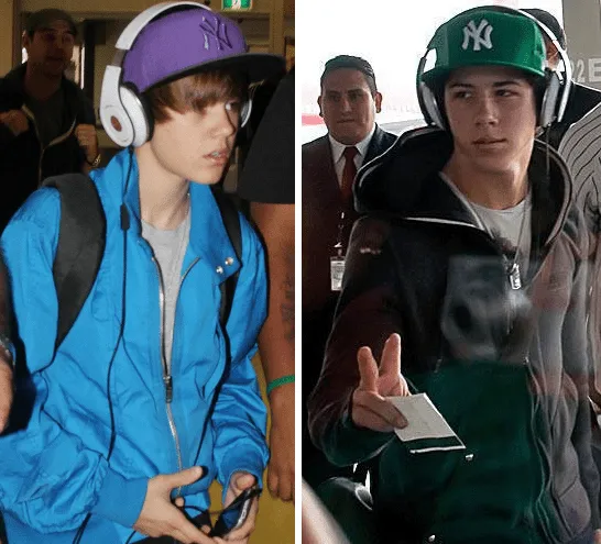 Dtodoblog: Nick Jonas vs Justin Bieber - Moda