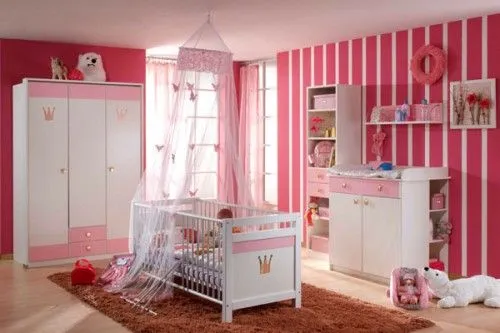 Decoración para habitacion de niña recien nacida - Imagui